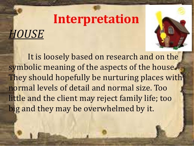 House tree person projective test interpretation House tree person projective test interpretation